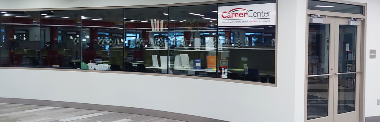 Entrance to the Southern Midcoast CareerCenter in Brunswick