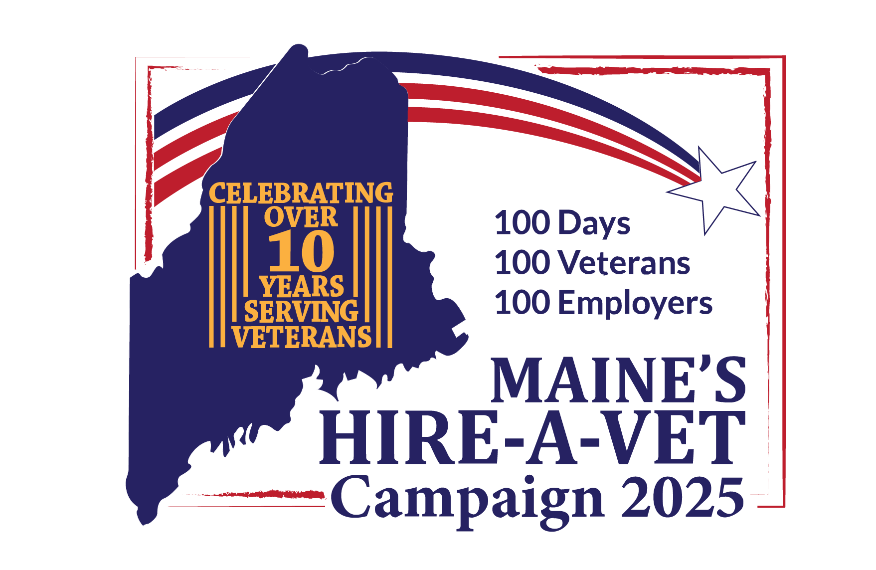This is the logo for the 2025 MHAV campaign